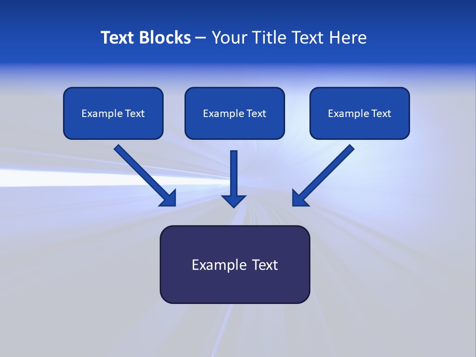 Railroad Transit Tunnel PowerPoint Template