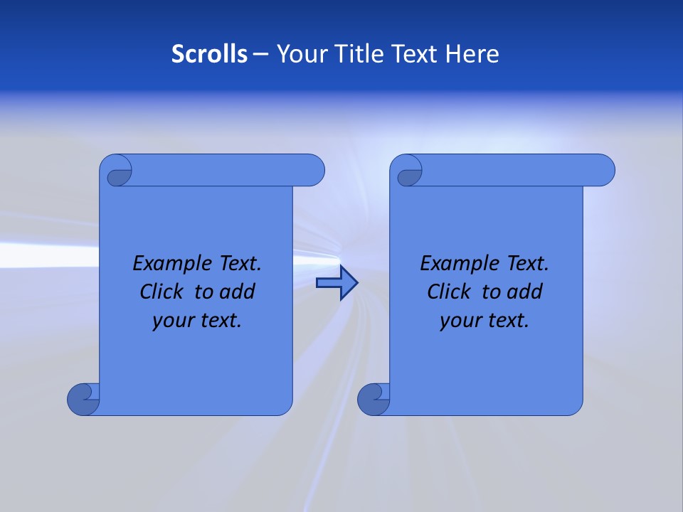Railroad Transit Tunnel PowerPoint Template