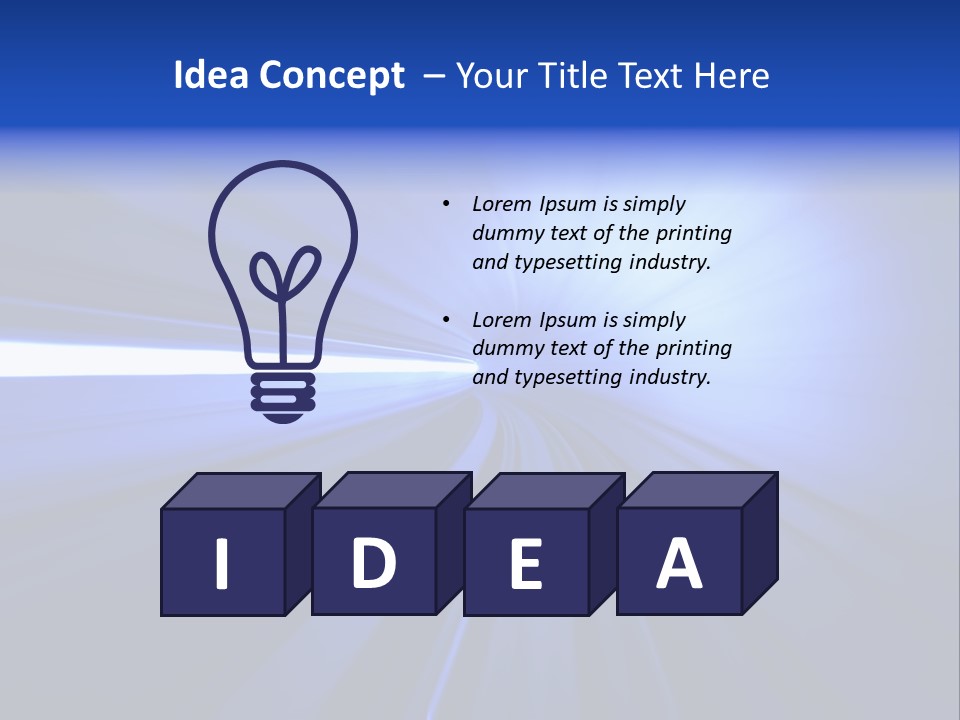 Railroad Transit Tunnel PowerPoint Template