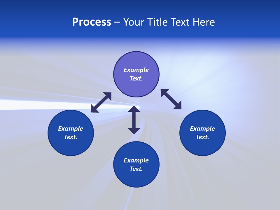 Railroad Transit Tunnel PowerPoint Template