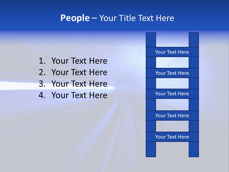 Railroad Transit Tunnel PowerPoint Template