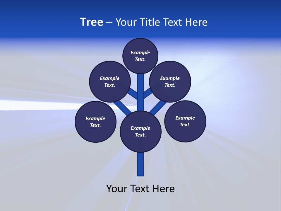 Railroad Transit Tunnel PowerPoint Template