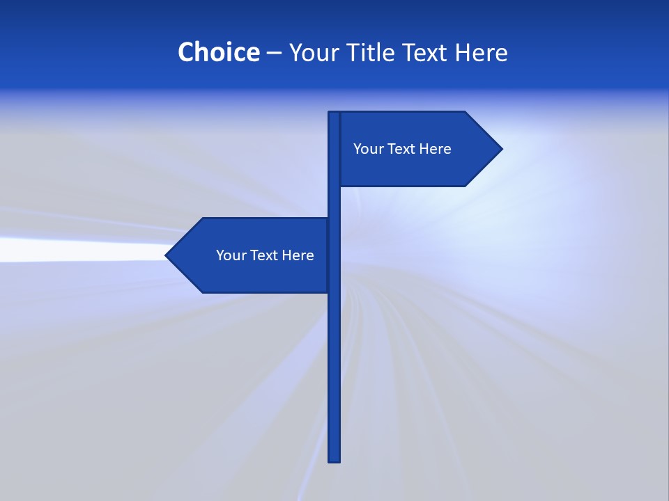 Railroad Transit Tunnel PowerPoint Template