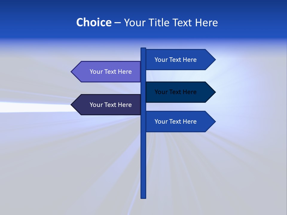 Railroad Transit Tunnel PowerPoint Template