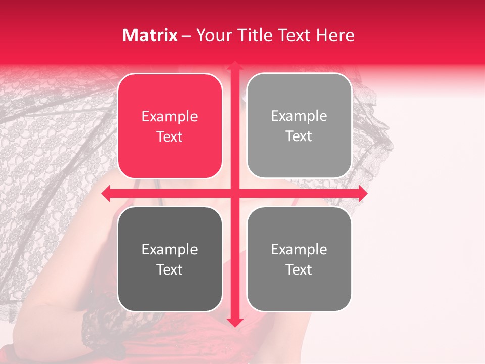 Lady Glove Screen PowerPoint Template