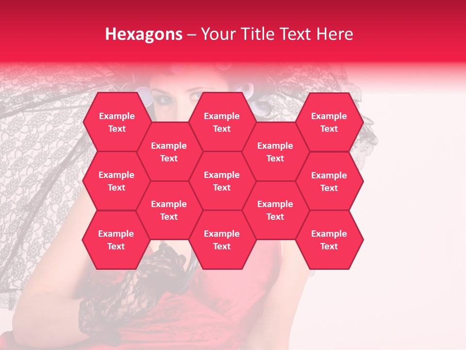 Lady Glove Screen PowerPoint Template