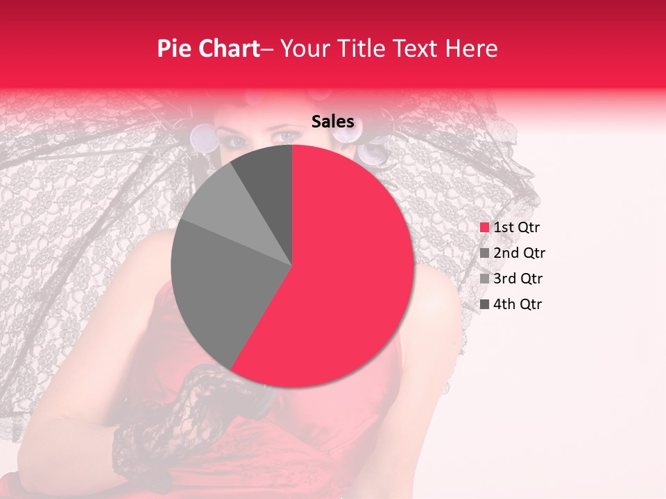 Lady Glove Screen PowerPoint Template