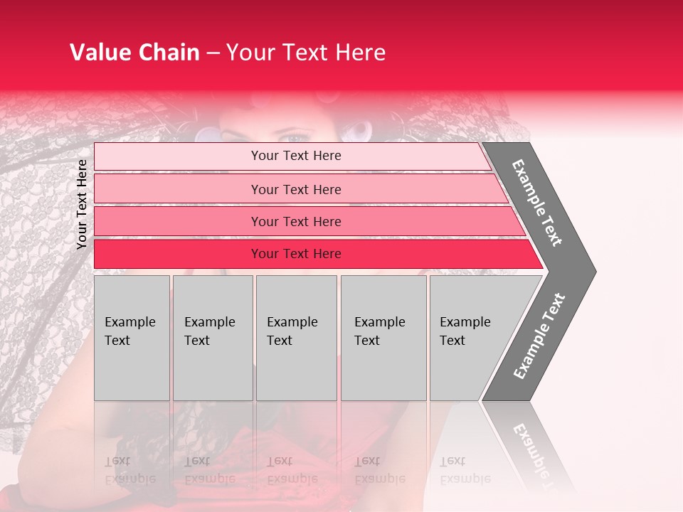 Lady Glove Screen PowerPoint Template