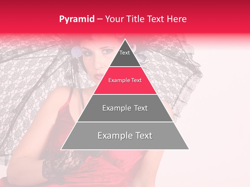 Lady Glove Screen PowerPoint Template