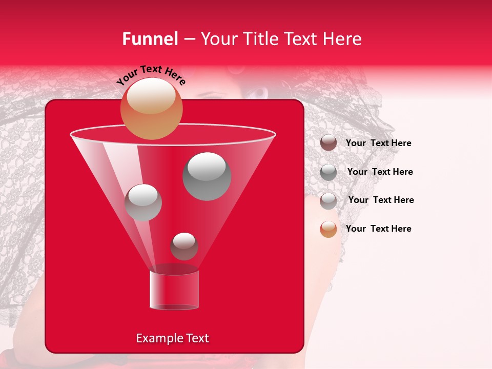 Lady Glove Screen PowerPoint Template