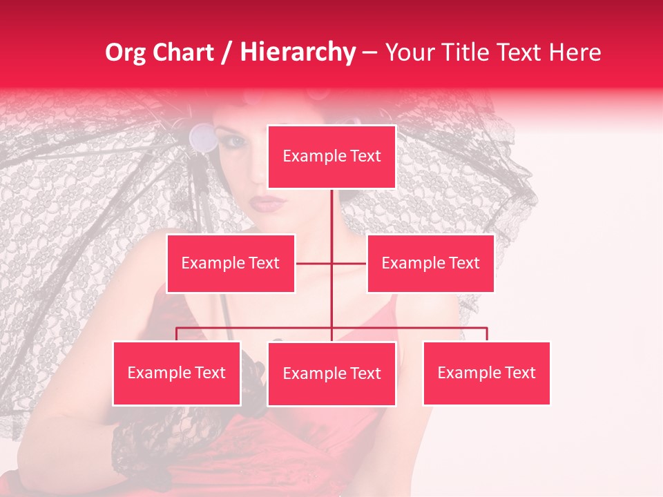 Lady Glove Screen PowerPoint Template