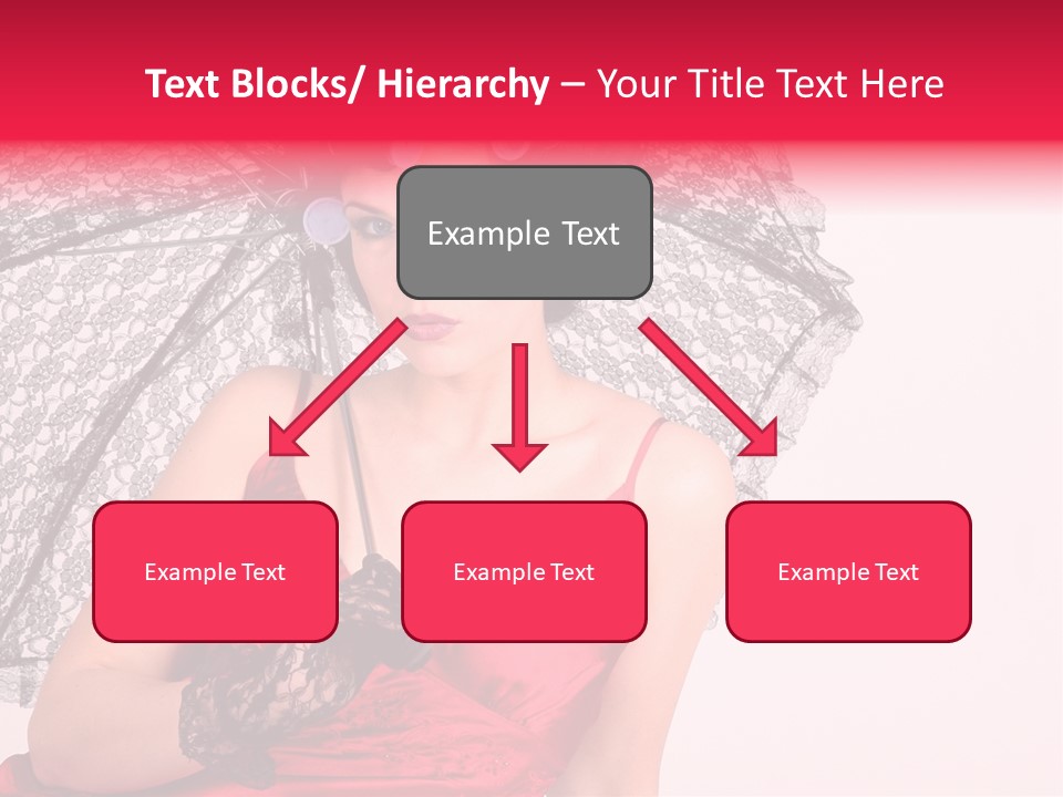 Lady Glove Screen PowerPoint Template