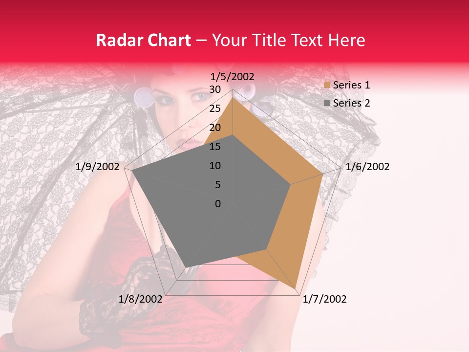 Lady Glove Screen PowerPoint Template