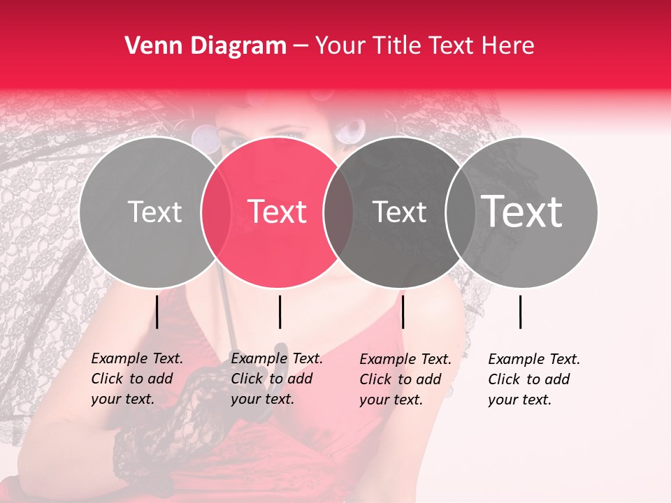 Lady Glove Screen PowerPoint Template