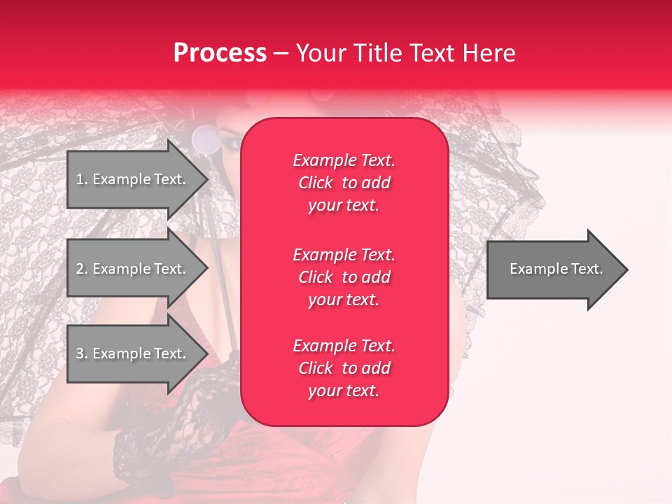 Lady Glove Screen PowerPoint Template