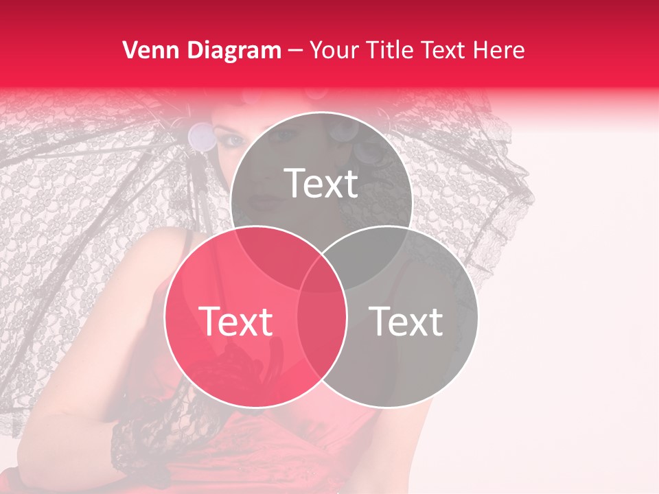 Lady Glove Screen PowerPoint Template