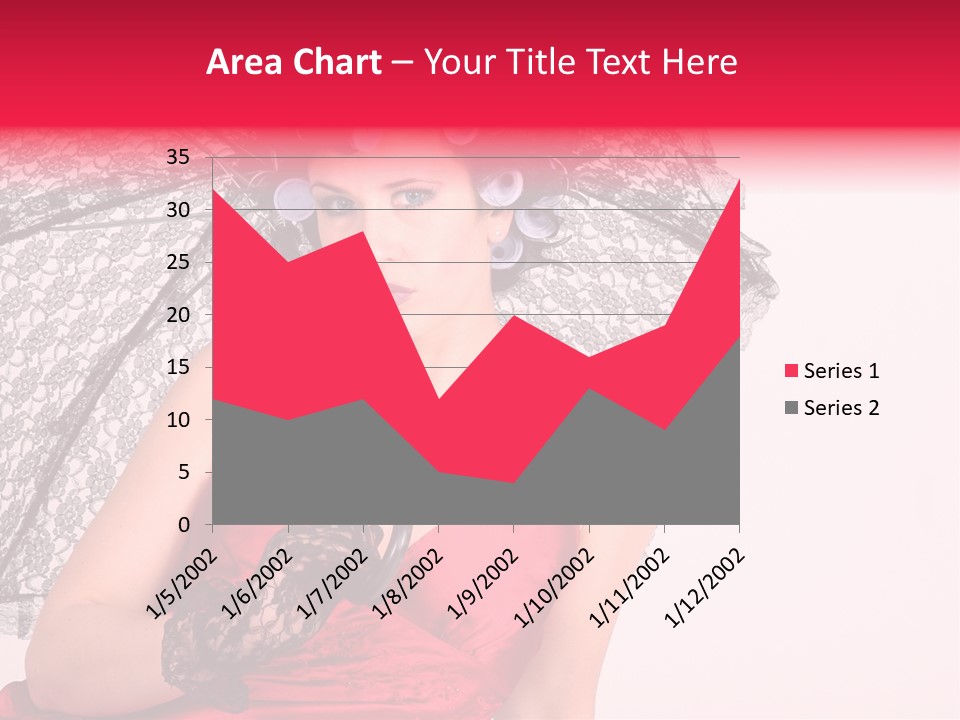 Lady Glove Screen PowerPoint Template