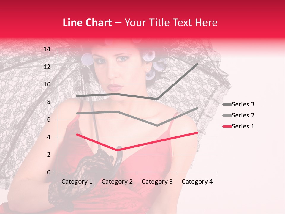 Lady Glove Screen PowerPoint Template