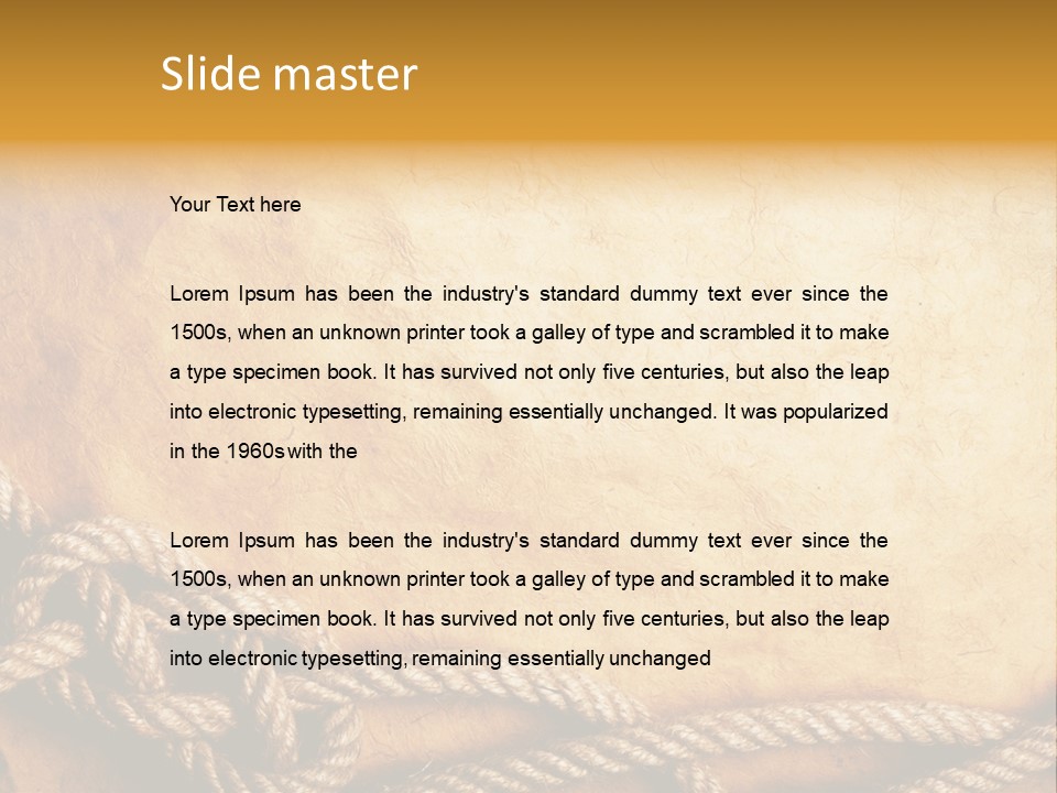 Victorian Decoration Vintage PowerPoint Template