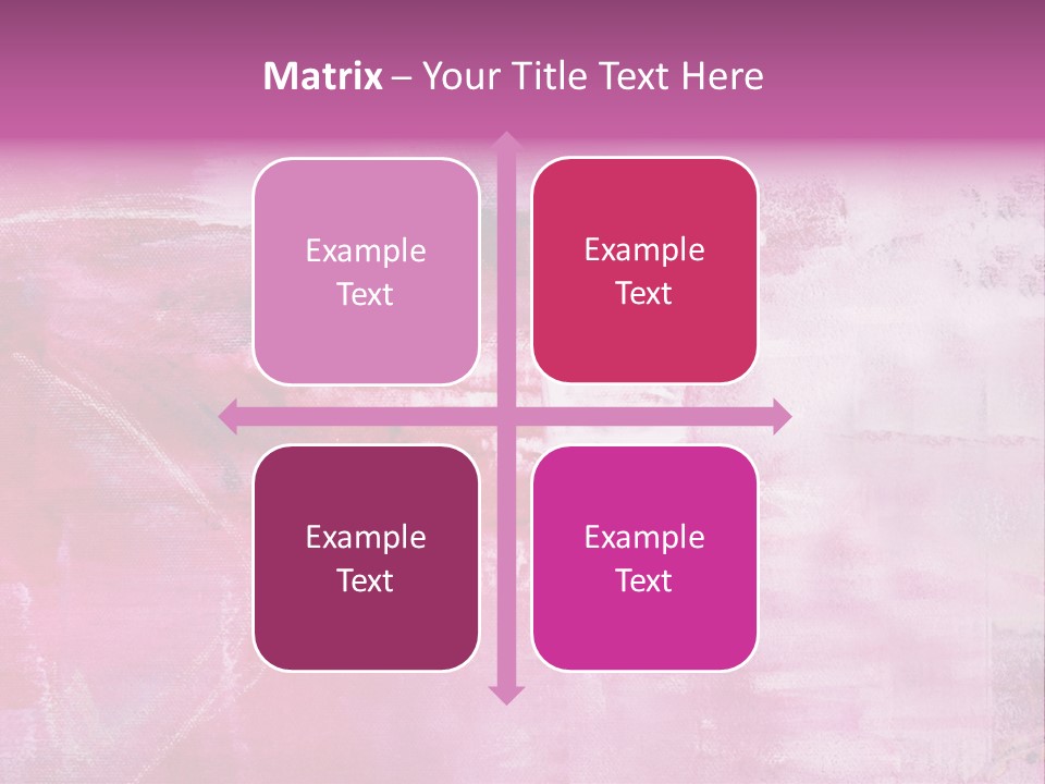 Drawn Colour Abstract PowerPoint Template