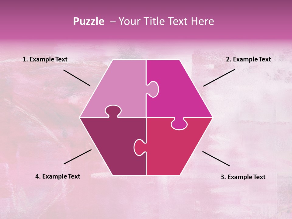 Drawn Colour Abstract PowerPoint Template