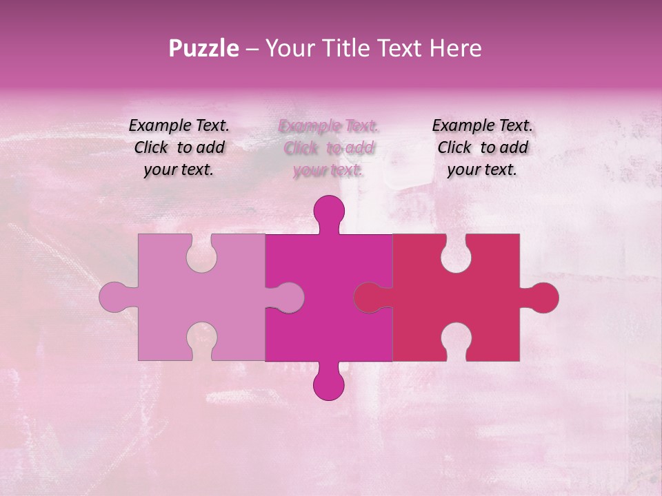 Drawn Colour Abstract PowerPoint Template