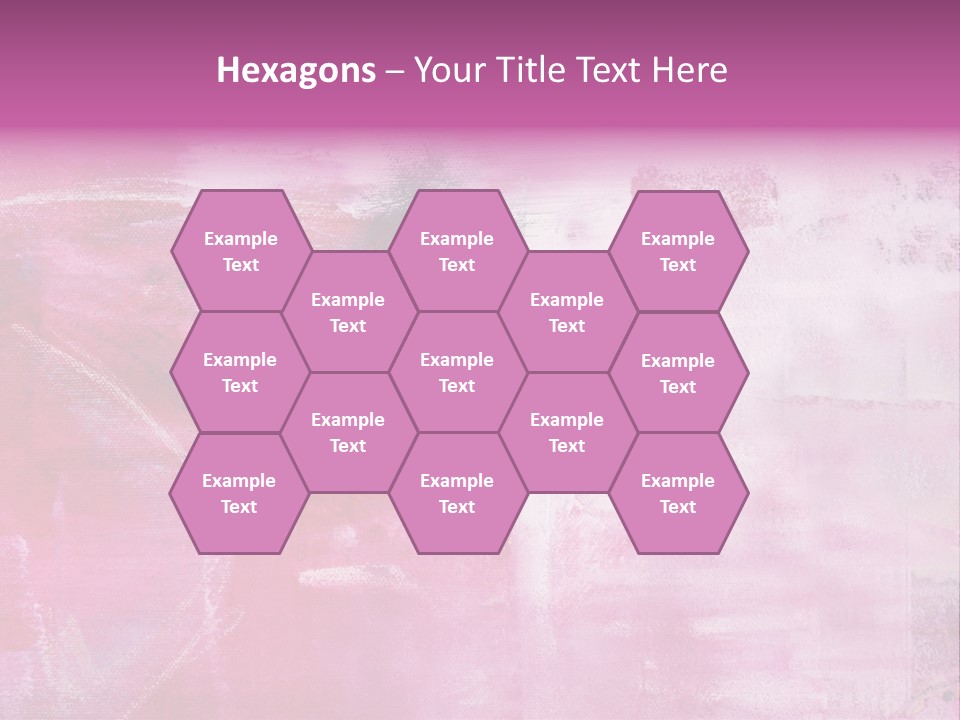 Drawn Colour Abstract PowerPoint Template