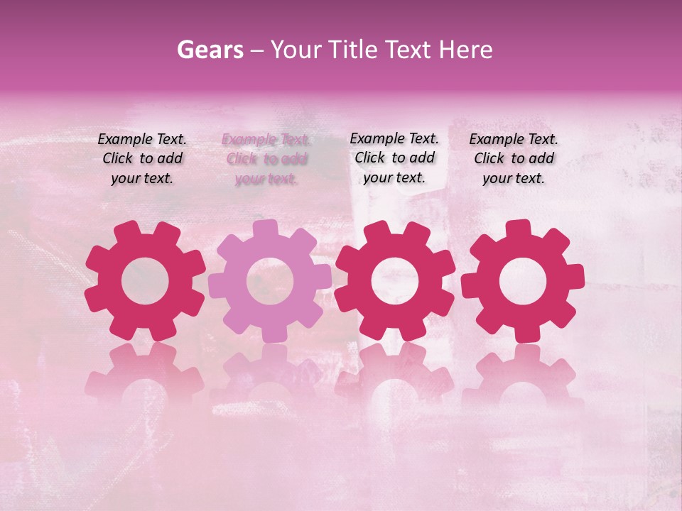 Drawn Colour Abstract PowerPoint Template