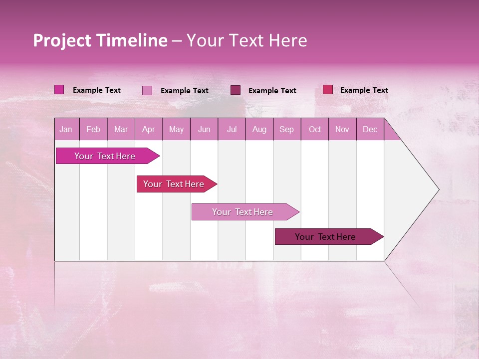 Drawn Colour Abstract PowerPoint Template