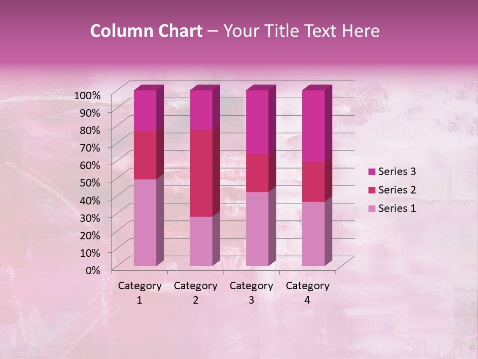 Drawn Colour Abstract PowerPoint Template
