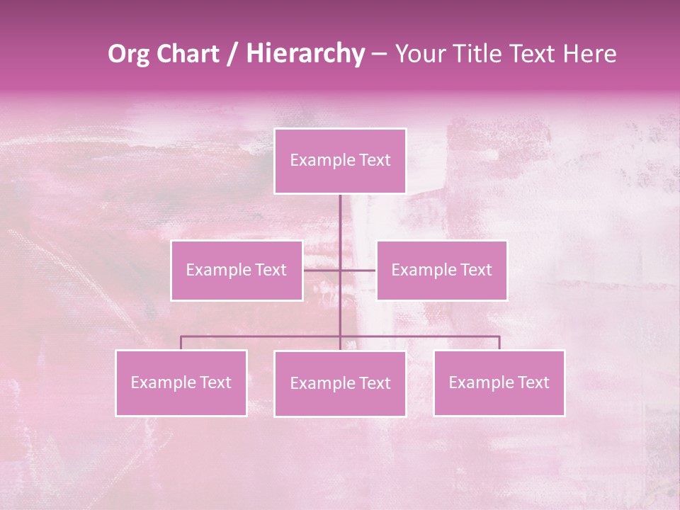 Drawn Colour Abstract PowerPoint Template