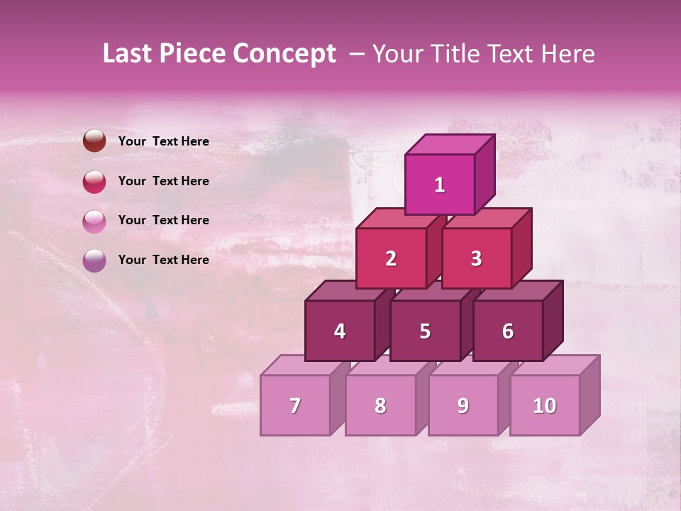 Drawn Colour Abstract PowerPoint Template