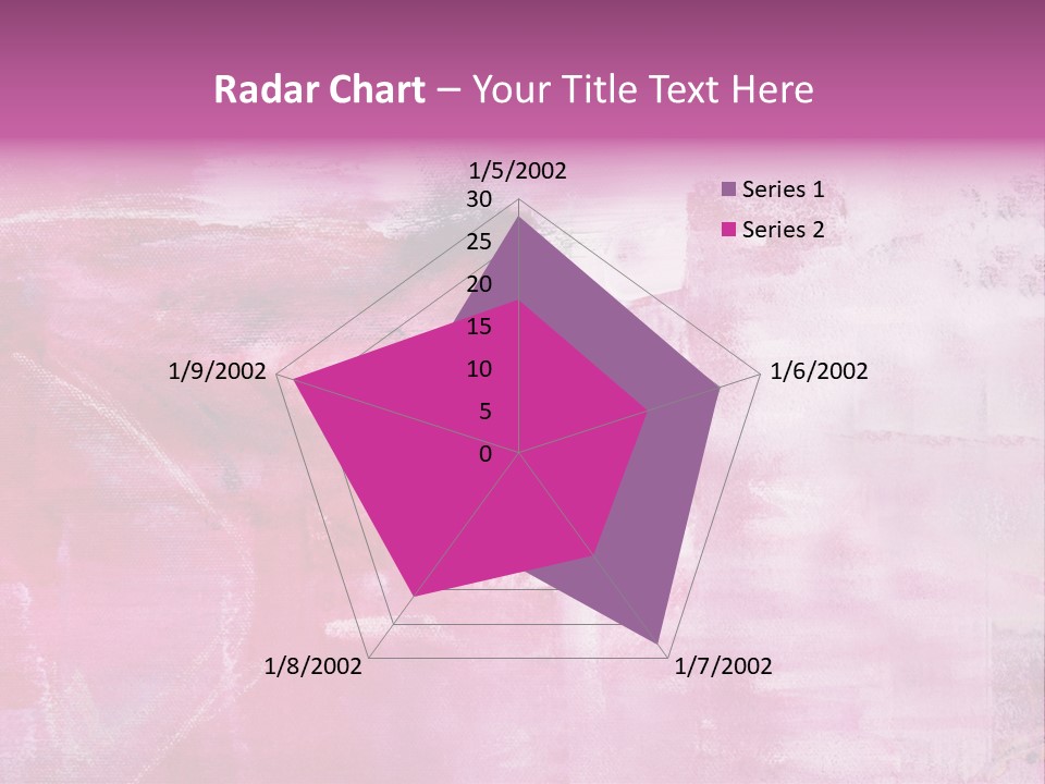 Drawn Colour Abstract PowerPoint Template
