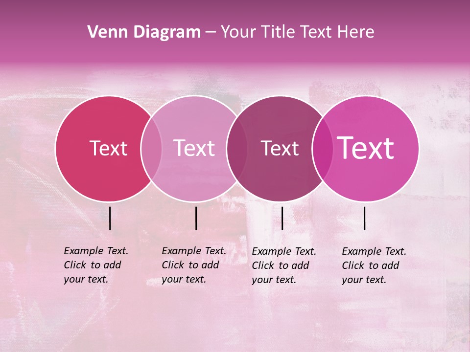 Drawn Colour Abstract PowerPoint Template