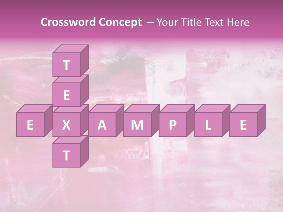 Drawn Colour Abstract PowerPoint Template