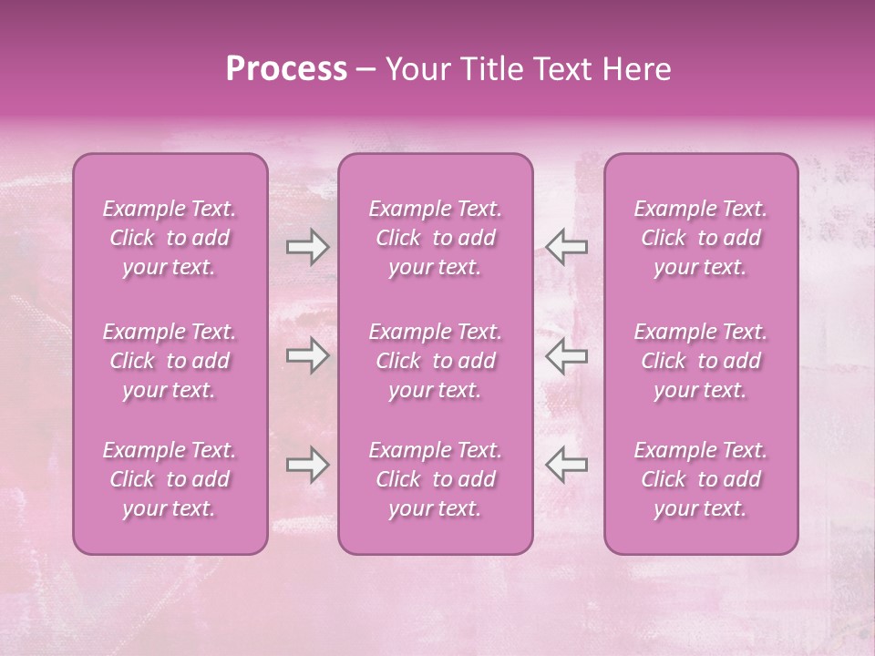 Drawn Colour Abstract PowerPoint Template