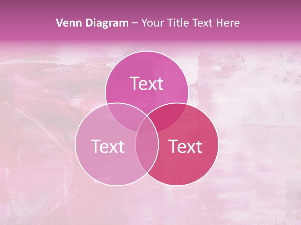 Drawn Colour Abstract PowerPoint Template