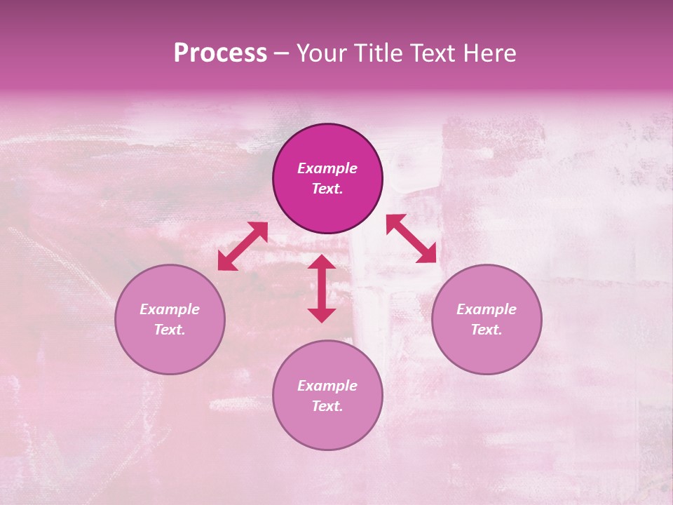 Drawn Colour Abstract PowerPoint Template
