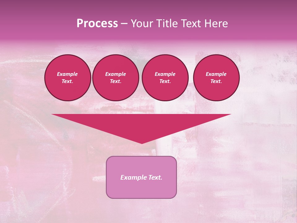 Drawn Colour Abstract PowerPoint Template