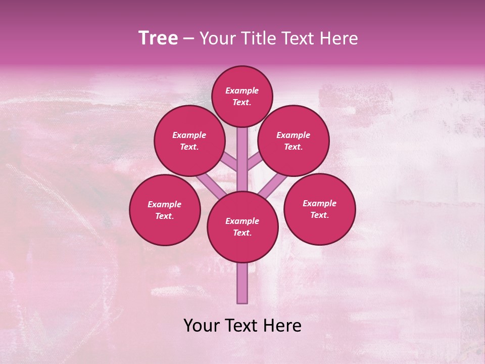 Drawn Colour Abstract PowerPoint Template