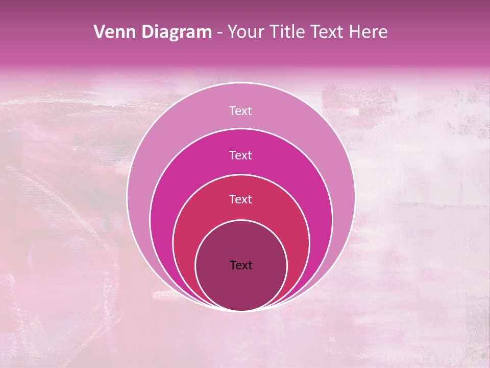 Drawn Colour Abstract PowerPoint Template