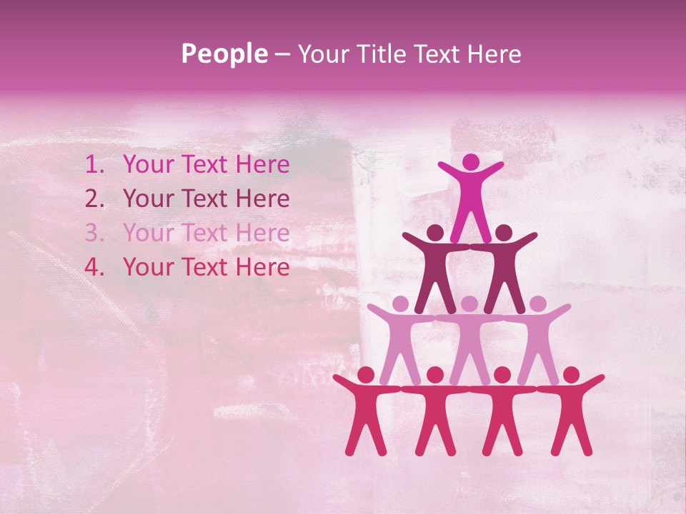 Drawn Colour Abstract PowerPoint Template