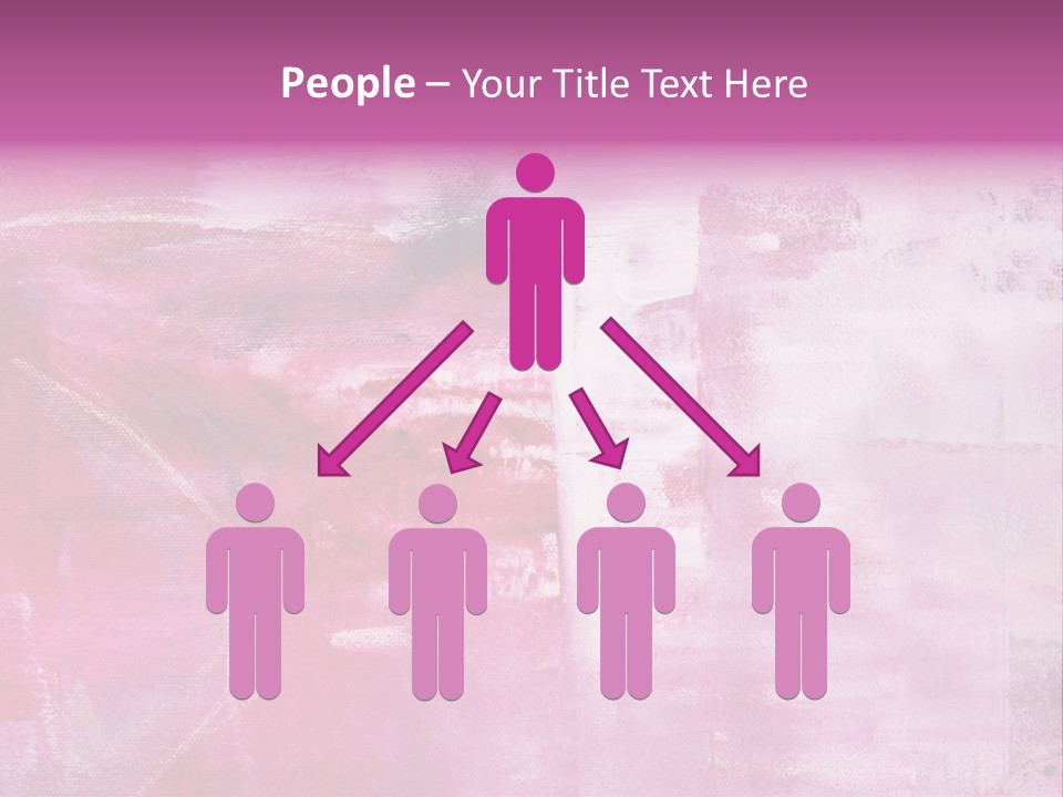 Drawn Colour Abstract PowerPoint Template