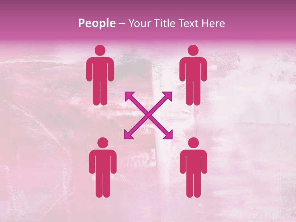 Drawn Colour Abstract PowerPoint Template