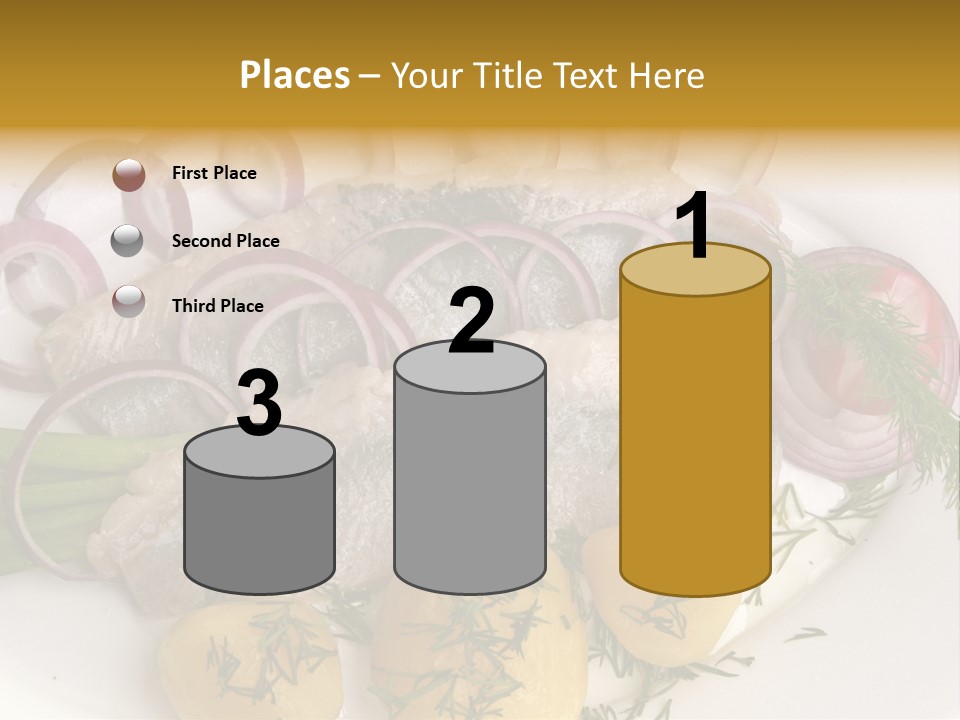 Hearty Salad Food PowerPoint Template