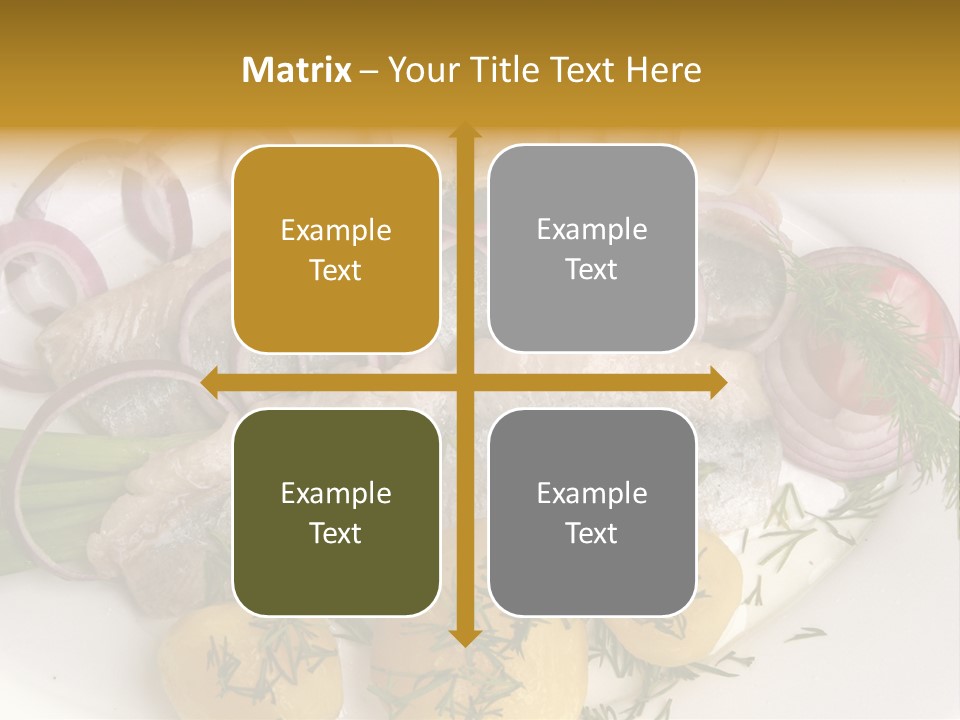 Hearty Salad Food PowerPoint Template