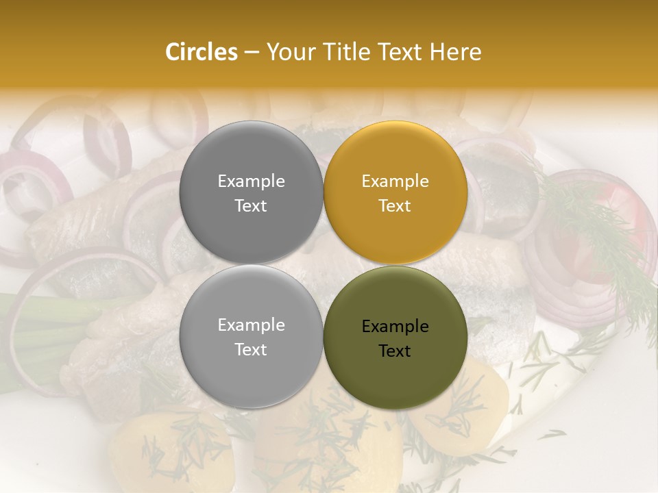 Hearty Salad Food PowerPoint Template