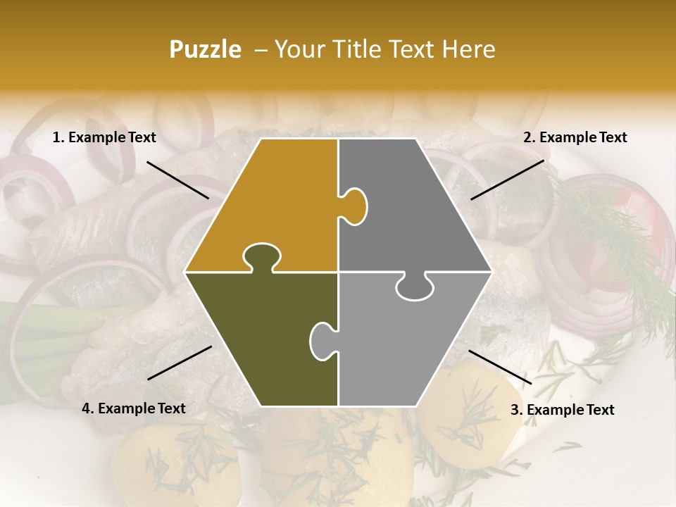 Hearty Salad Food PowerPoint Template