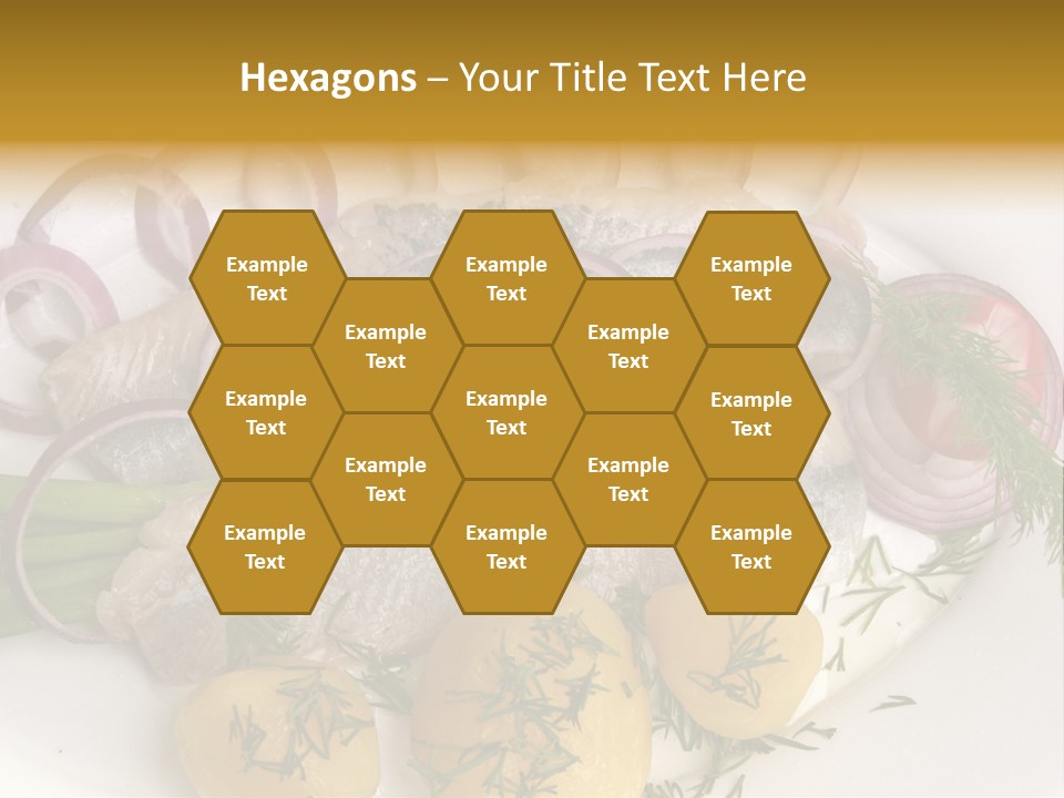 Hearty Salad Food PowerPoint Template