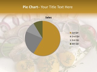 Hearty Salad Food PowerPoint Template